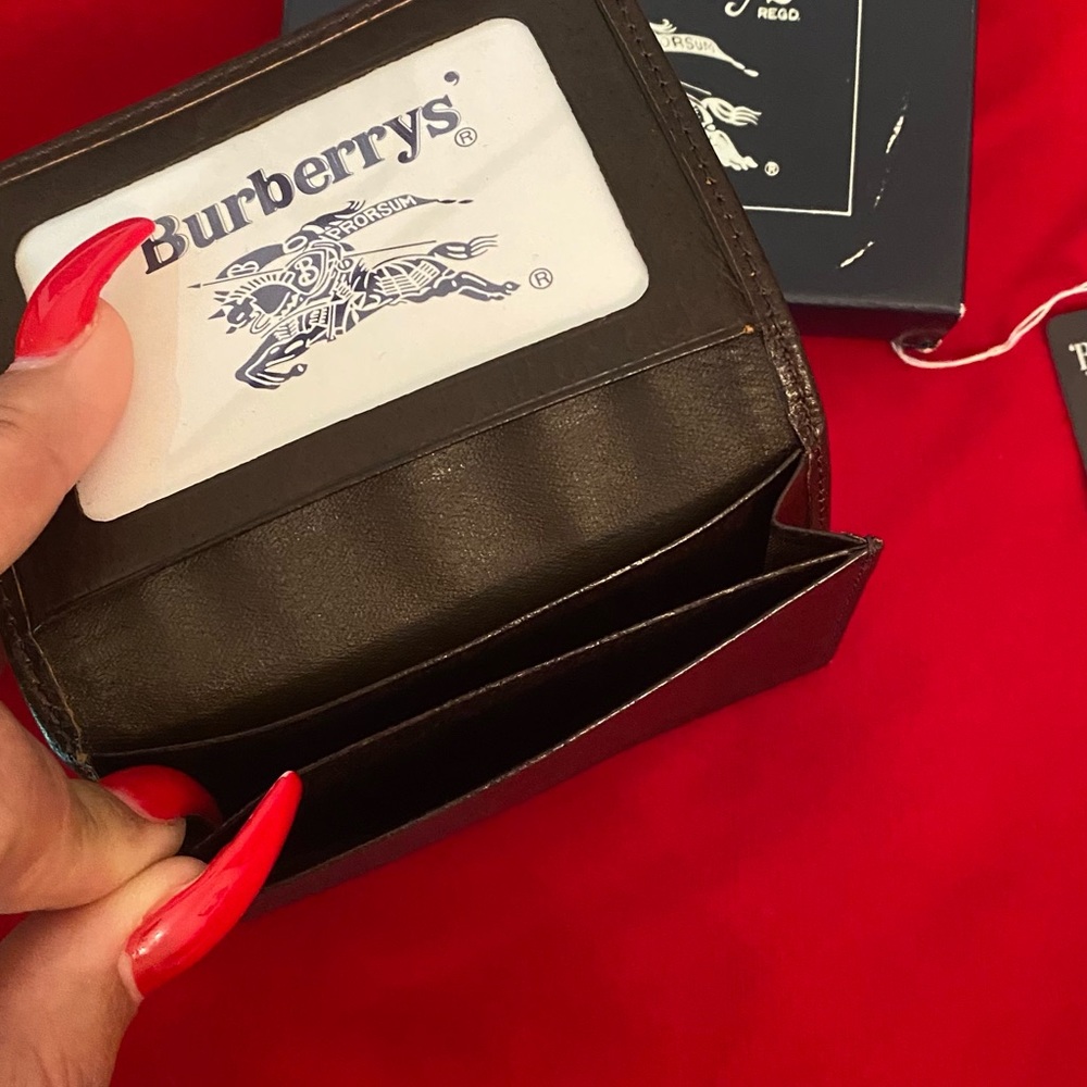 Vintage Burberry Card Case- Unisex - Picture 4 of 6